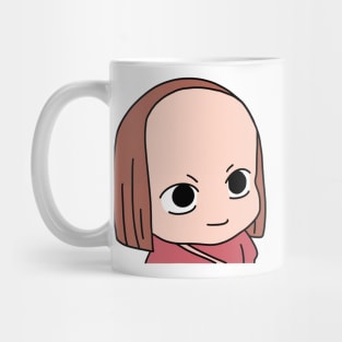 Big Forehead Anime Girl Meme Mug